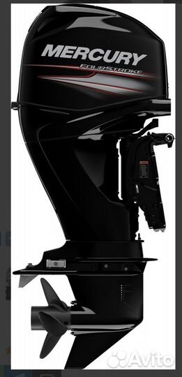 Новый абсолютно Mercury f60elpt EFI