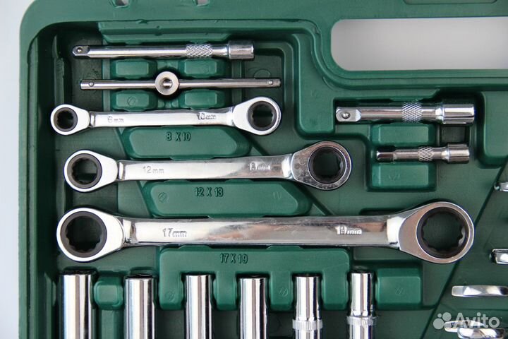 Набор инструмента 150 предметов в машину в кейсе