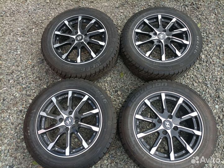 Диски всборе Солярис Акцент Рено Логан R15 4х100