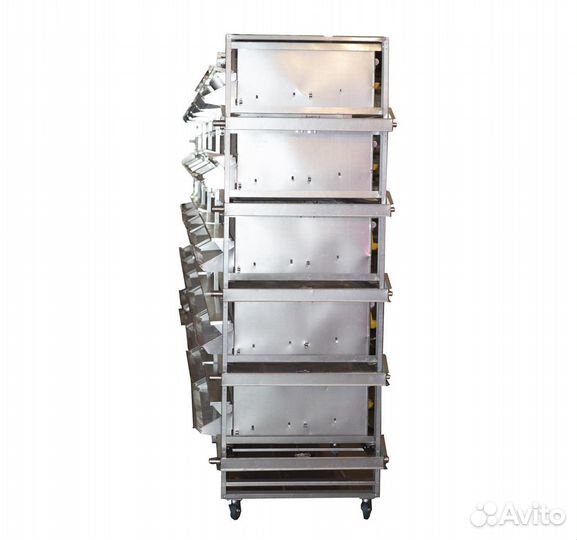 Клетка для перепелов с системой пометоудаления