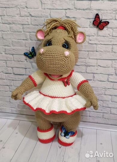 Вязаные игрушки ручной работы