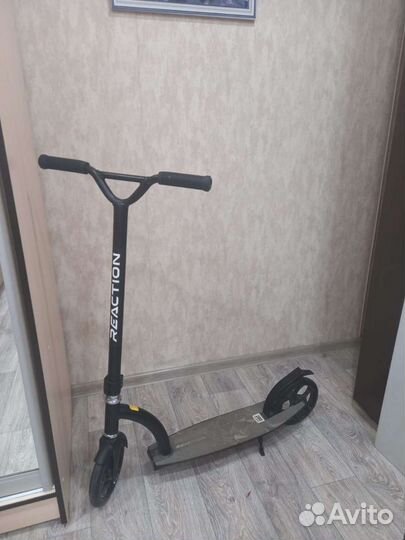 Самокат взрослый с большими колесами