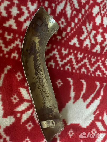 Накладка защита выхлопа honda steed