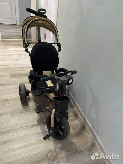 Велосипед коляска с ручкой