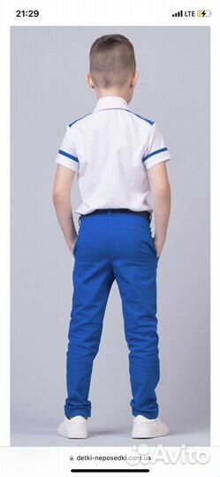 Костюм на выпускной для мальчика 122