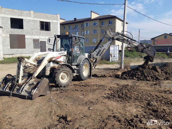 Услуги экскаватора погрузчика