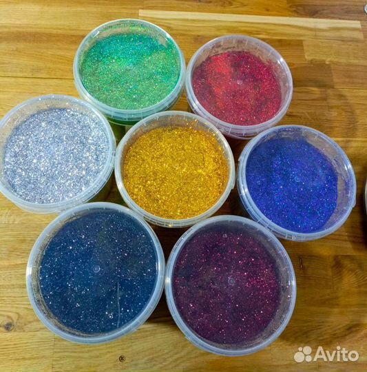 Глиттер термостойкий для литья приманок