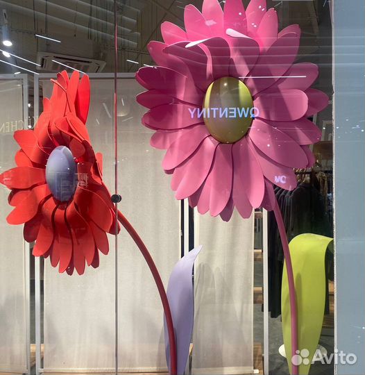 Цветы декор