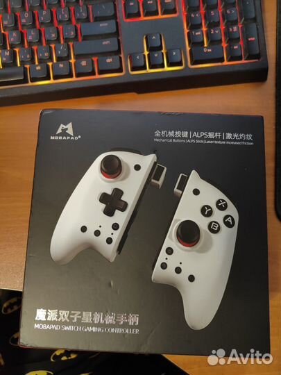 Игровой Joy-Con mobapad M6-Gemini oled