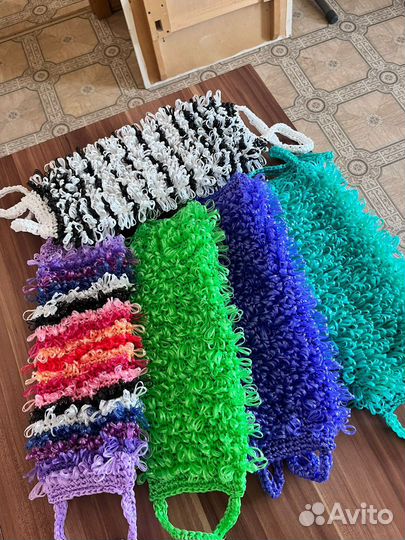 Мочалка ручной работы