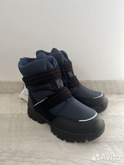 Ботинки 37 зимние для мальчика
