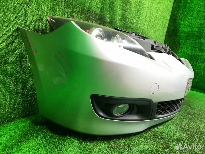 Ноускат mazda axela BK5P ZY-VE 2007 0035 туманки, под антену, R-фара лом крепления, царапины контрак