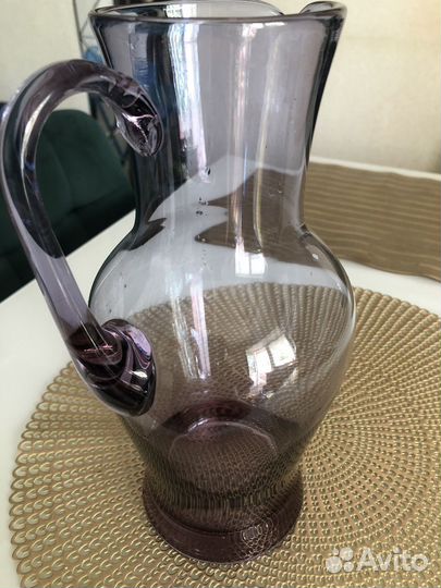 Набор Кувшин стекло+ стакан