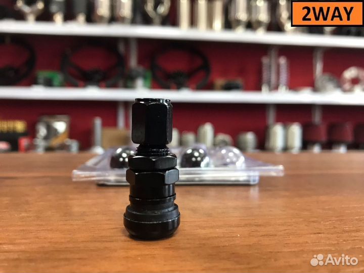 Ниппель для колес чёрные (комплект)