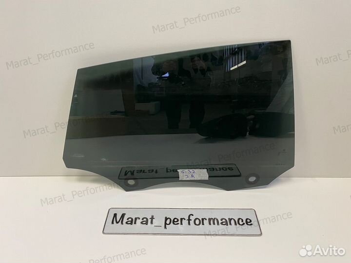 Стекло задней правой двери BMW G32 тонированное