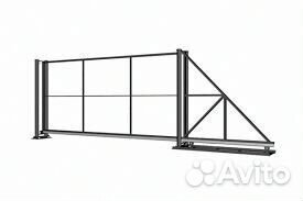 Откатные ворота каркас