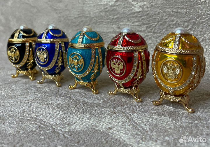 Императорское Яйцо Фаберже с жемчугом и Орлом