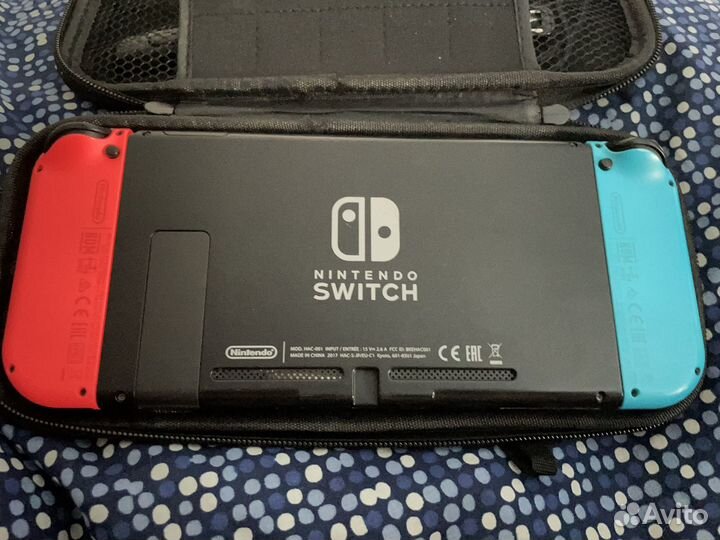 Nintendo switch rev 1 прошитая чипом