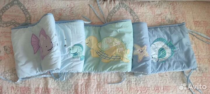 Бортики в кроватку