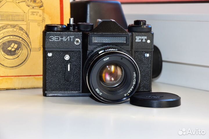 Зенит ет Зеркальный пленочный фотоаппарат СССР