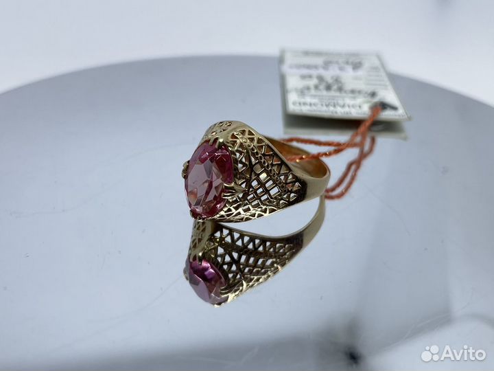 Золотое кольцо СССР р.20 мм., 4.90 гр