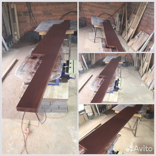 Подоконники из массива дуба