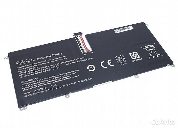 Аккумулятор HP Envy Spectre XT 13 14.8V 3200mAh