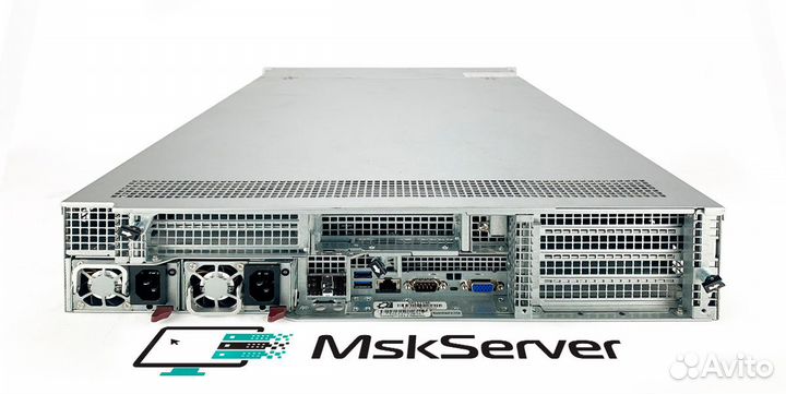 Сервер Supermicro 6028U-trtp+ 2x E5-2687Wv3 32Gb