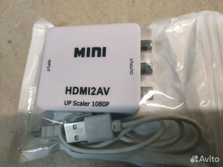 Пeрeходник с нdмi на rcа (тюльпaны) AV