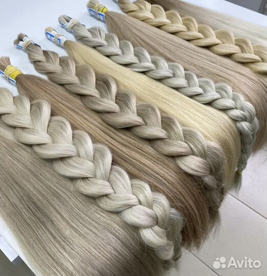 Детские, натуральные, славянские волосы