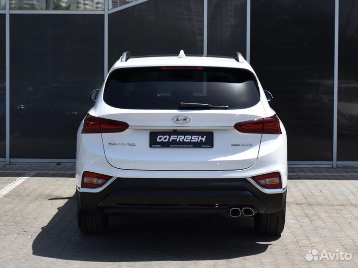 Hyundai Santa Fe 2.2 AT, 2019, 29 526 км