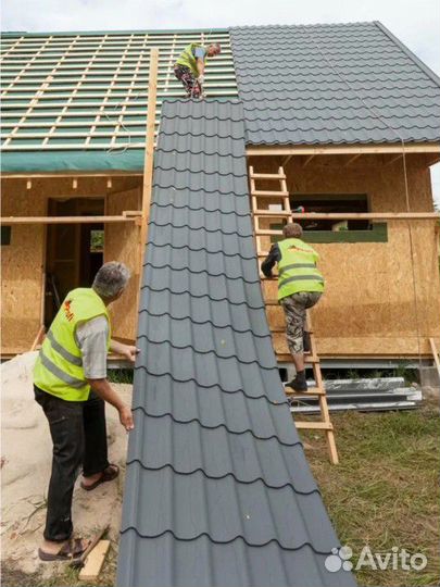 Крыша кровельные работы