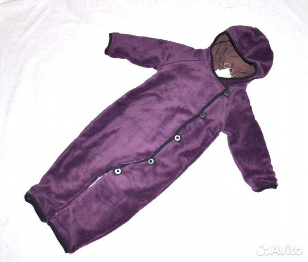 Новый флисовый комбинезон Mini a Ture, р.80