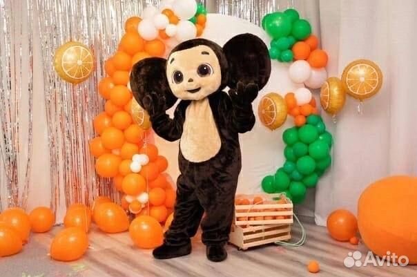 Ростовая кукла чебурашка поздравление аниматор