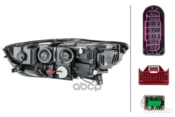 Блокфара прав.audi A6 allroad 2012;4G0941044C 1