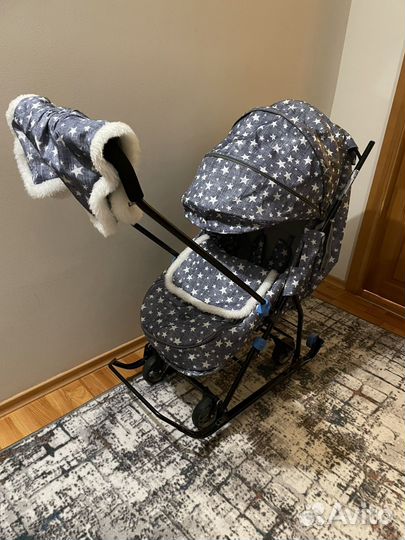 Санки-коляска