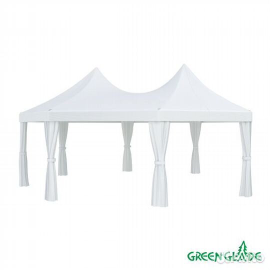 Шатер-беседка Green Glade 1052 2,5х2,5х2,5х2,5х3