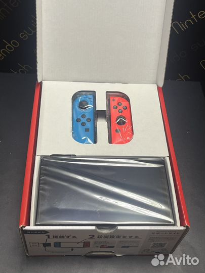 Nintendo switch oled прошитая чип