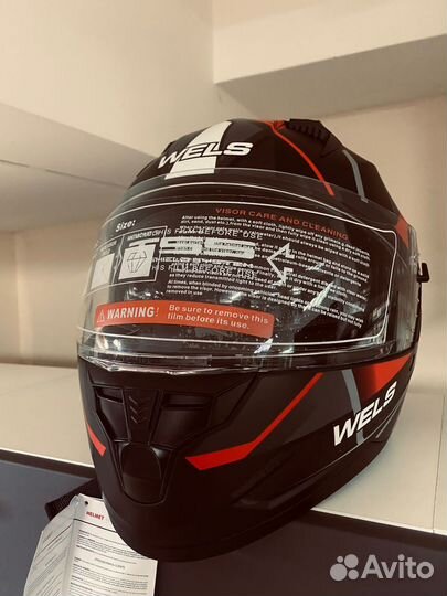 Мотошлемы wels в ассортименте