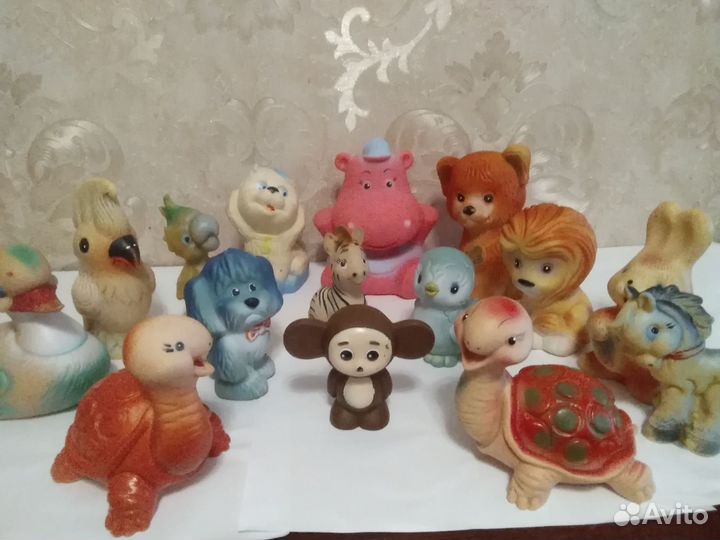 Резиновые игрушки СССР
