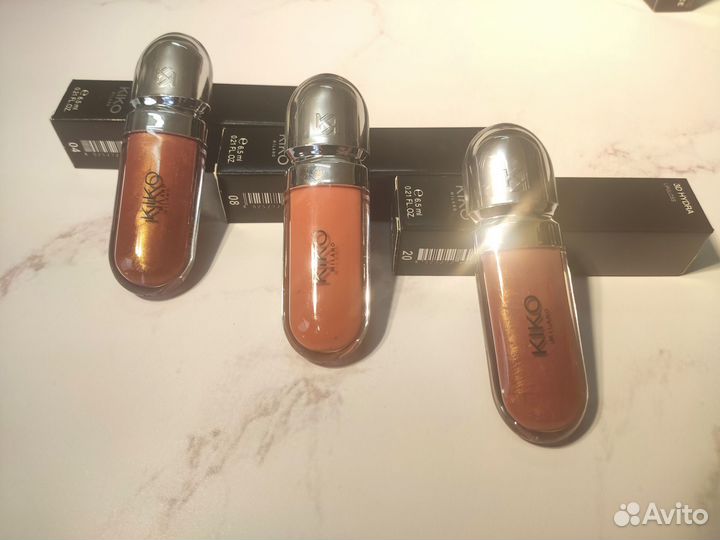 Блески для губ Kiko milano