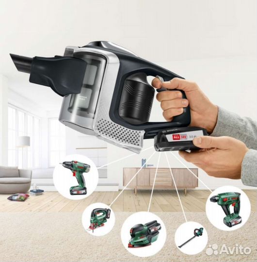 Новый пылесос ручной Bosch Unlimited Serie 8