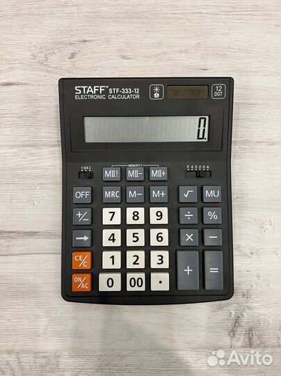 Калькуляторы канцелярские