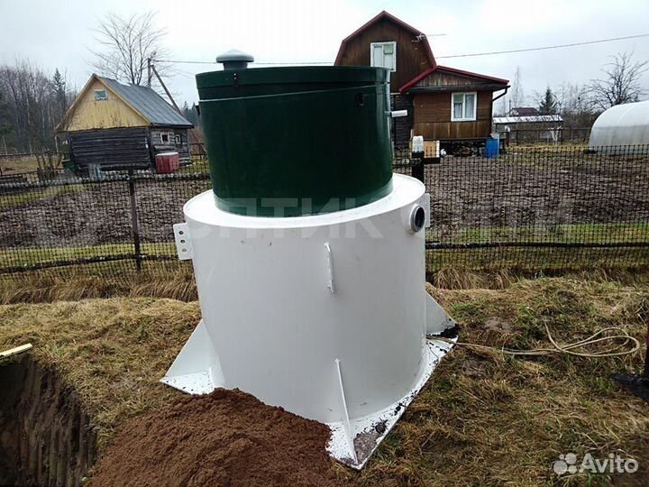 Станция очистки сточных вод. Канализация для частн