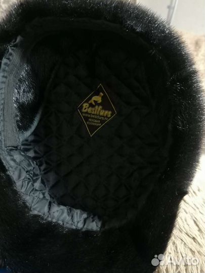 Меховая мужская кепка