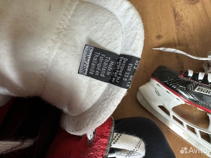 Коньки хоккейные профессиональные детские