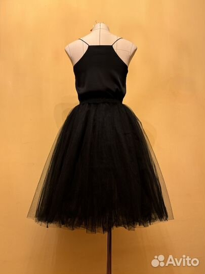 Пышная юбка из фатина