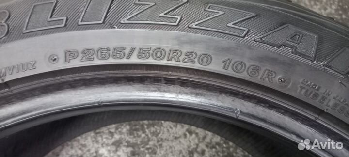 Bridgestone Blizzak DM-V1 265/50 R20 106R