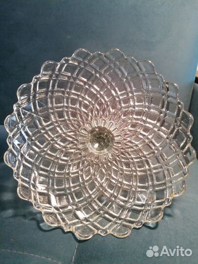 Антикварная ваза Мальцовское стекло