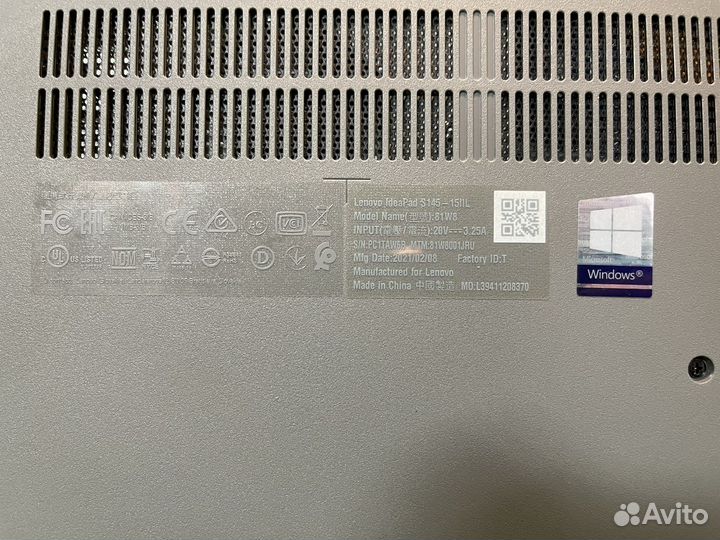 Ноутбук lenovo 81w8